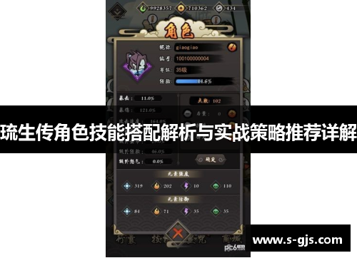 琉生传角色技能搭配解析与实战策略推荐详解